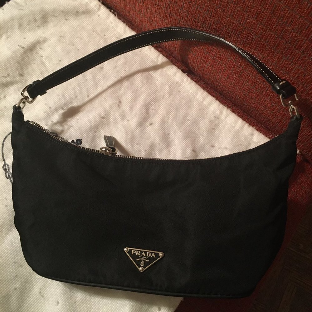 PRADA Tessuto Nylon Small purse BLACK